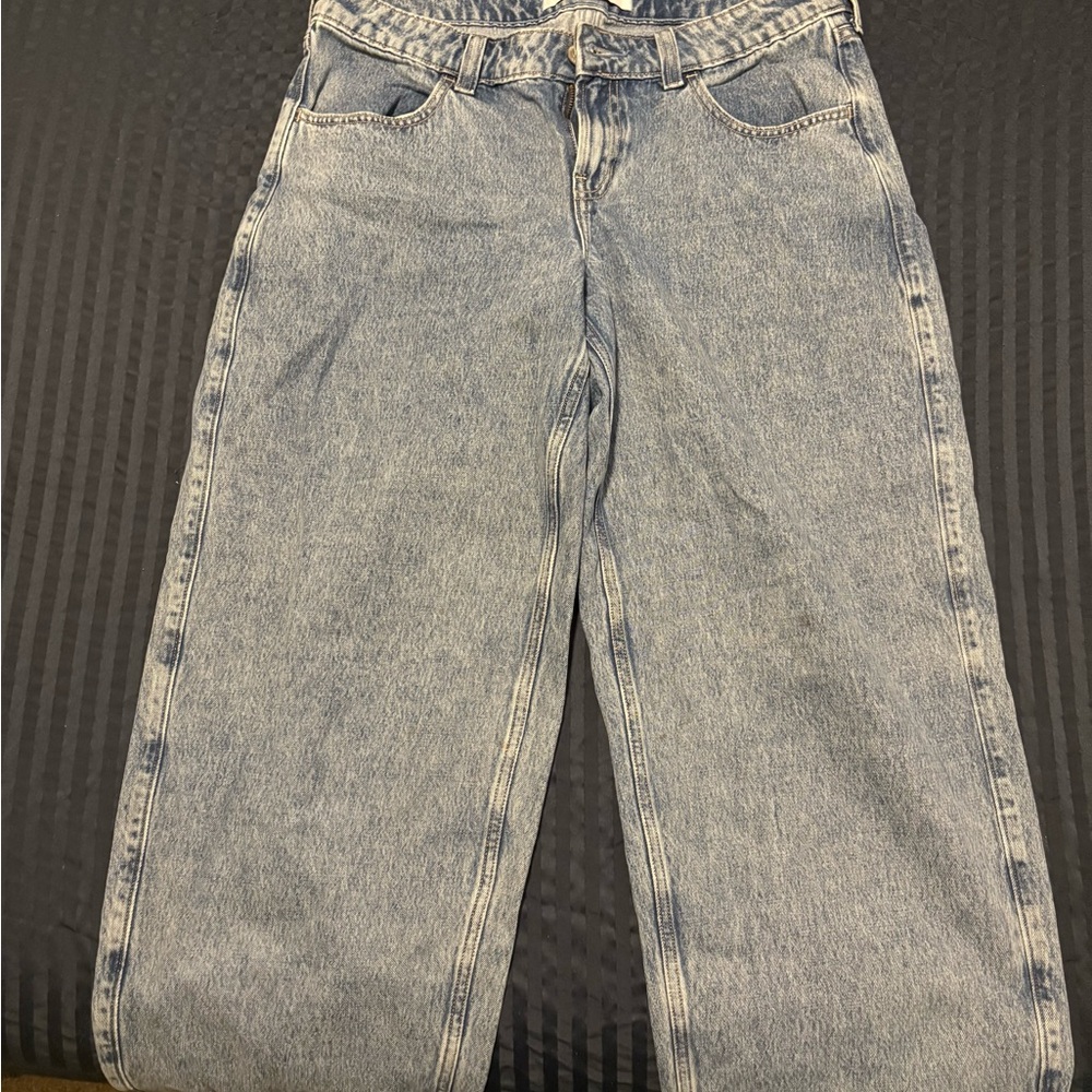 Hollister Light Blue Straight Leg Jeans